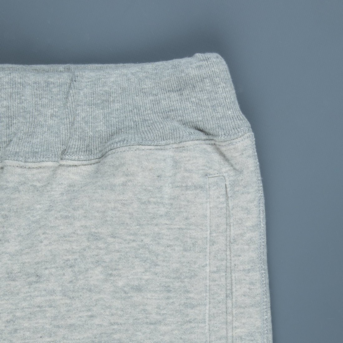 The Real McCoy's 9 Oz Loopwheel Shorts Ash
