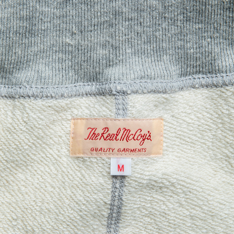 The Real McCoy's 9 Oz Loopwheel Shorts Ash
