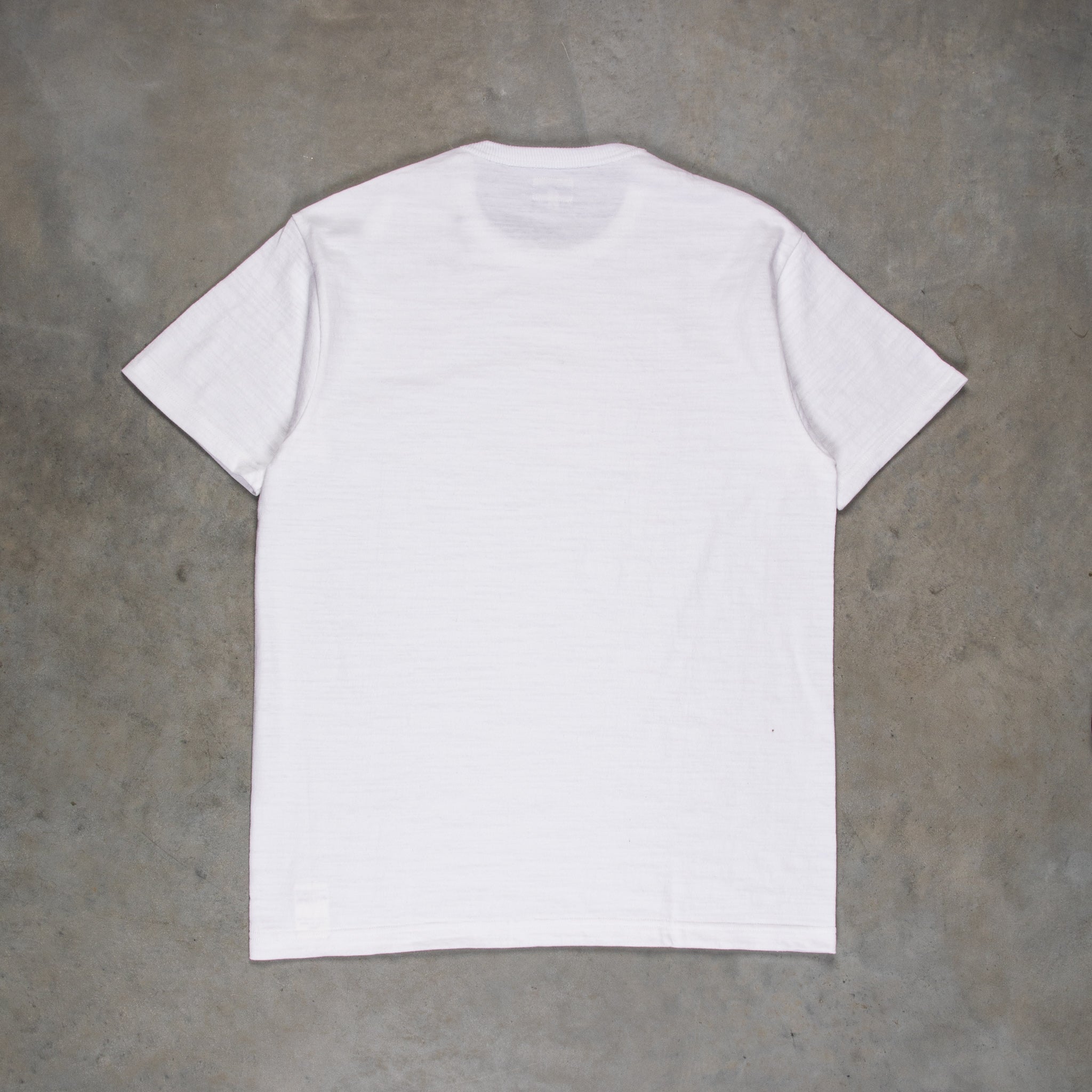 The Real McCoy&#39;s Athletic Loopwheel T-Shirt White