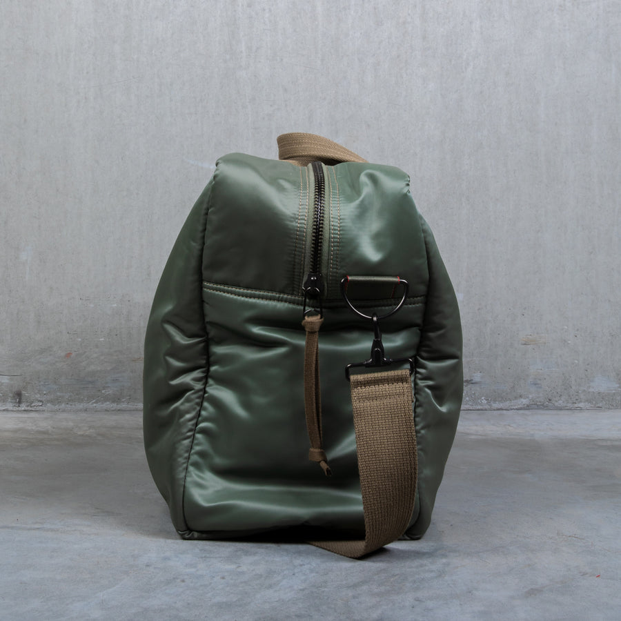 The Real McCoy's Aviator Kit Bag Nylon Sage Green