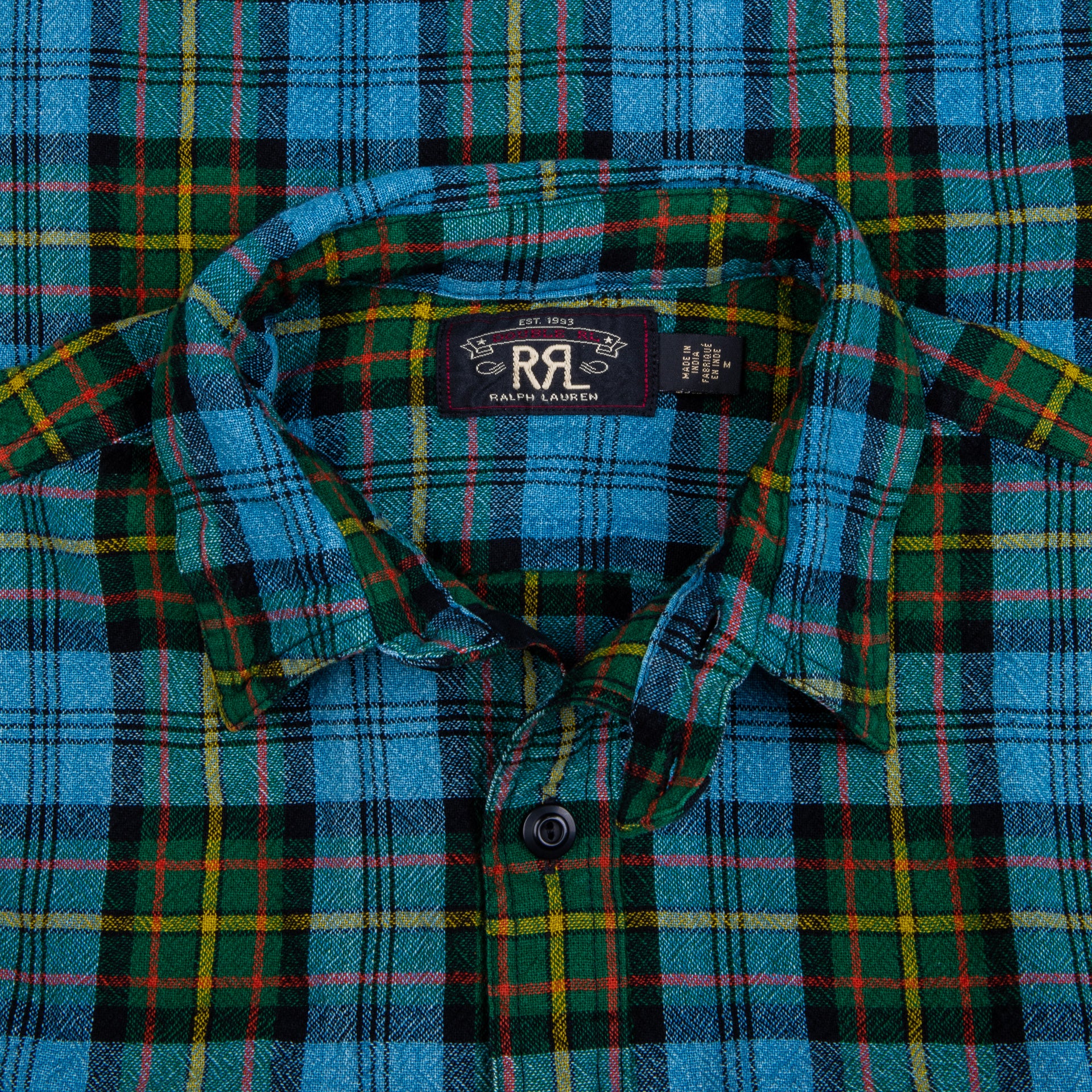 RRL Mercer Sportshirt RL 546 Blue