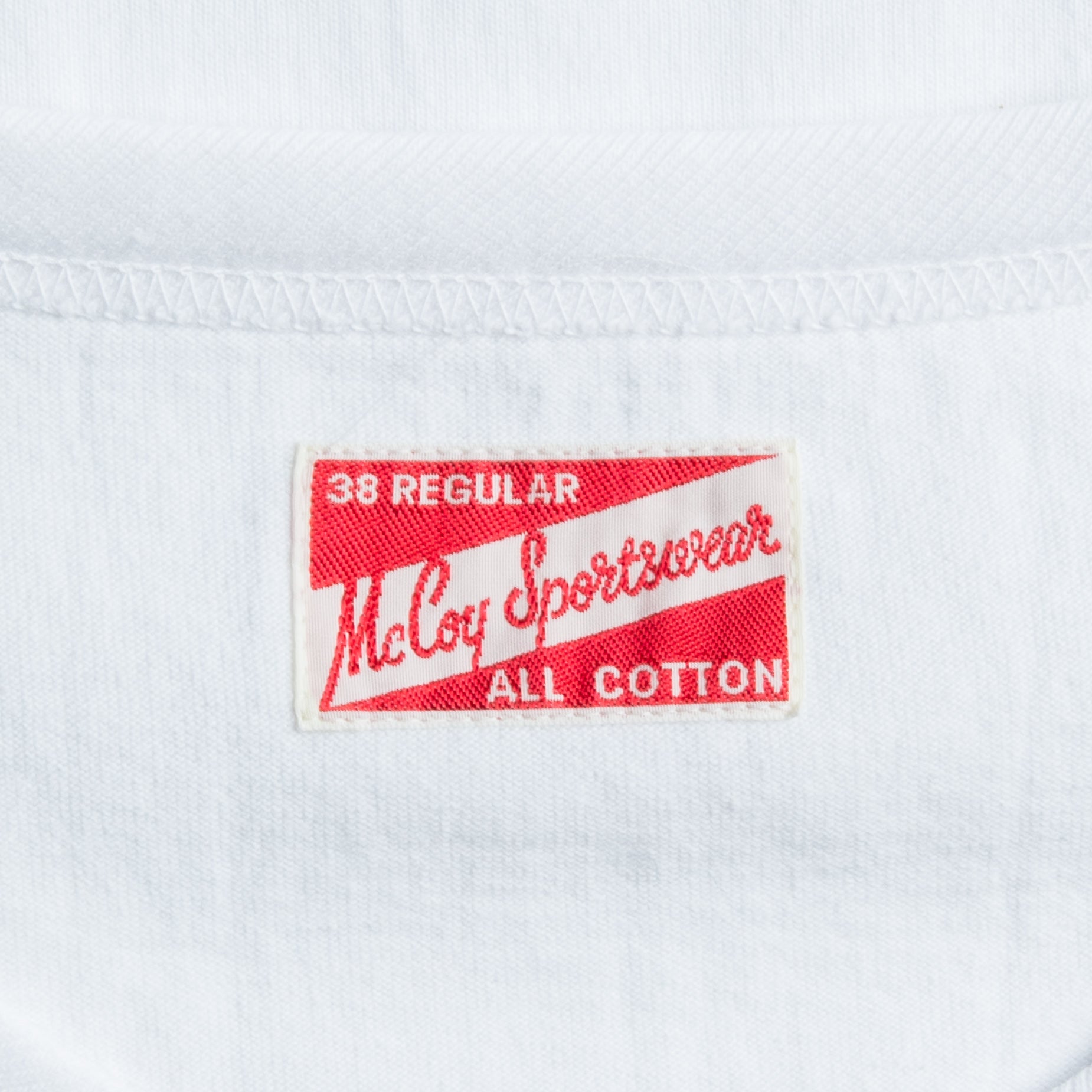 The Real McCoy&#39;s LS Pocket Tee White