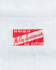 The Real McCoy's LS Pocket Tee White