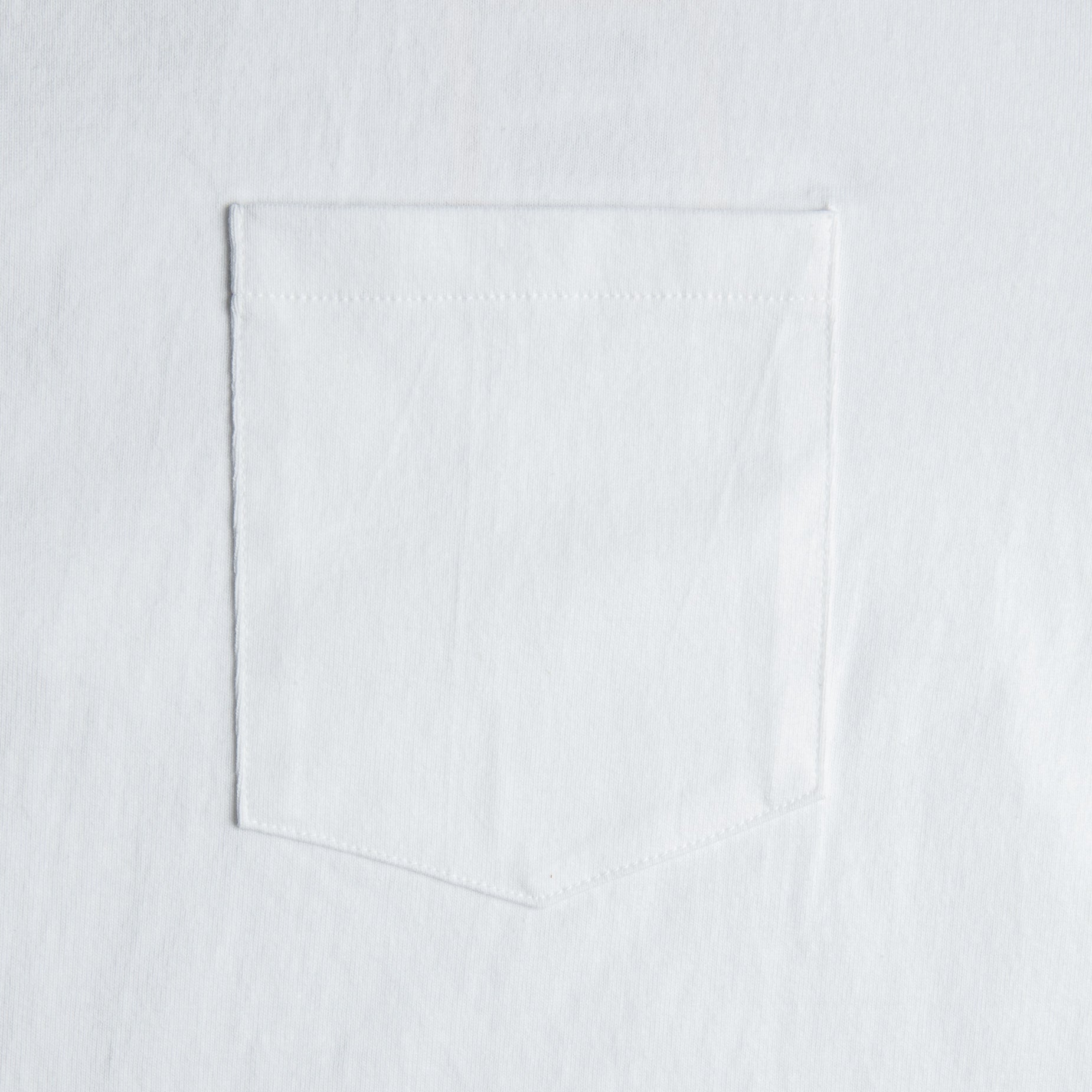 The Real McCoy&#39;s LS Pocket Tee White