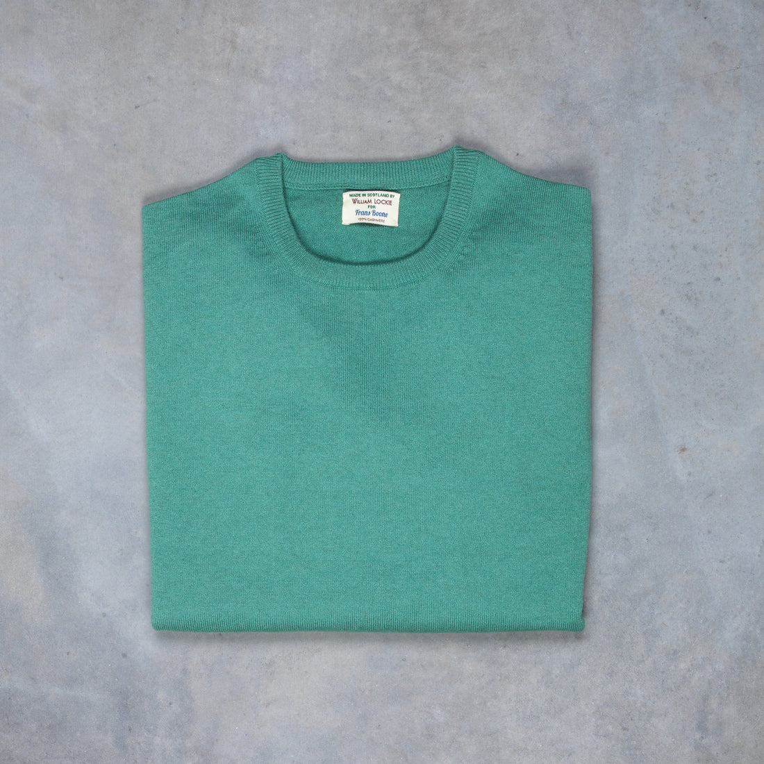 William Lockie Oxton cashmere Crew neck Beryl