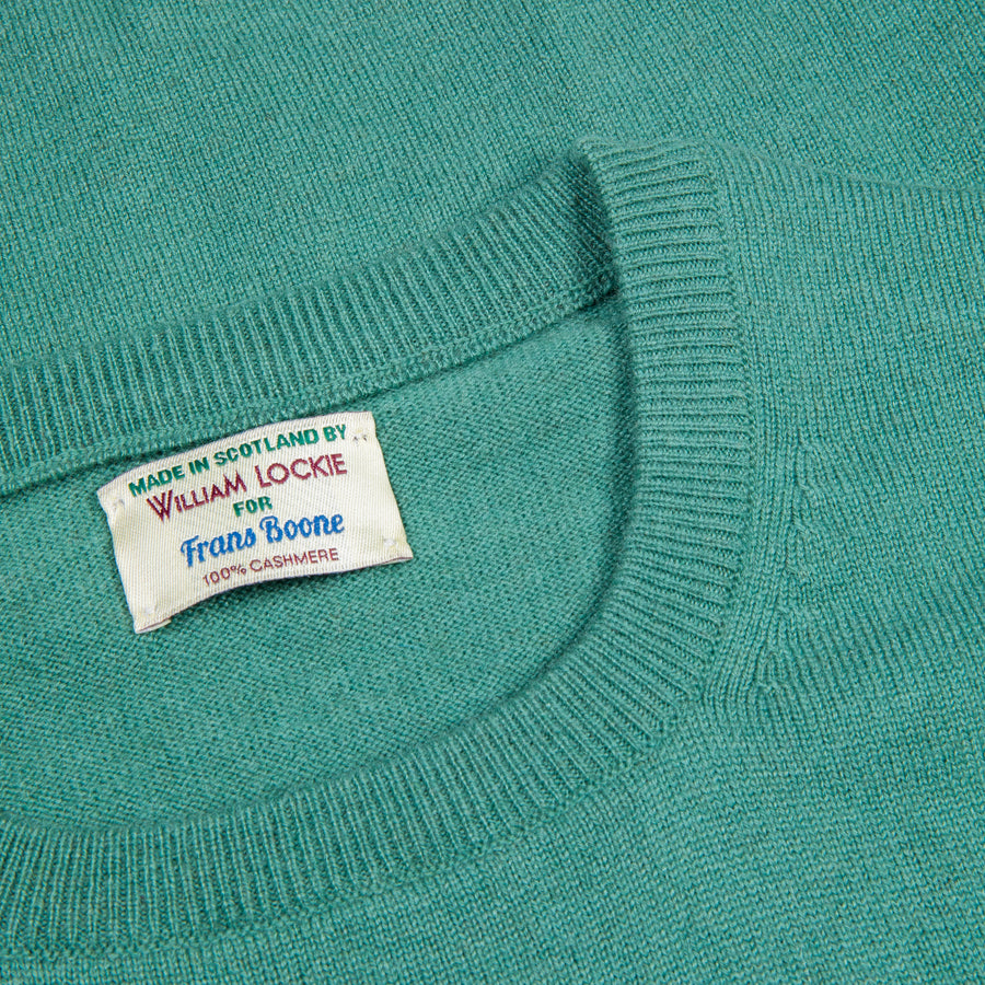 William Lockie Oxton cashmere Crew neck Beryl