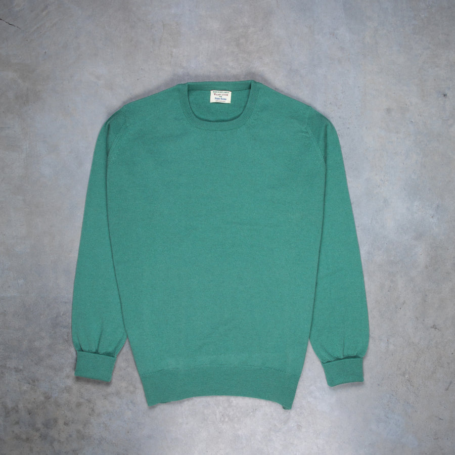 William Lockie Oxton cashmere Crew neck Beryl