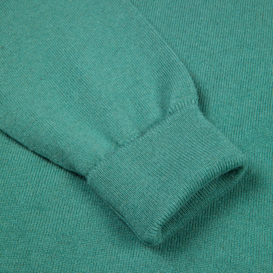 William Lockie Oxton cashmere Crew neck Beryl