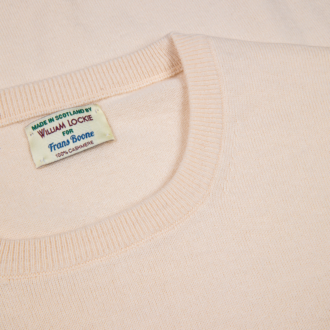 William Lockie Oxton cashmere Crew neck Chantilly