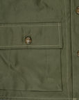 Button flap pocket