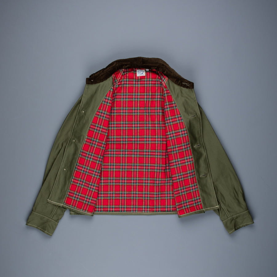 Orslow Short Coverall Tartan interior