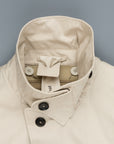 Ten C Raincoat Bianco Garza