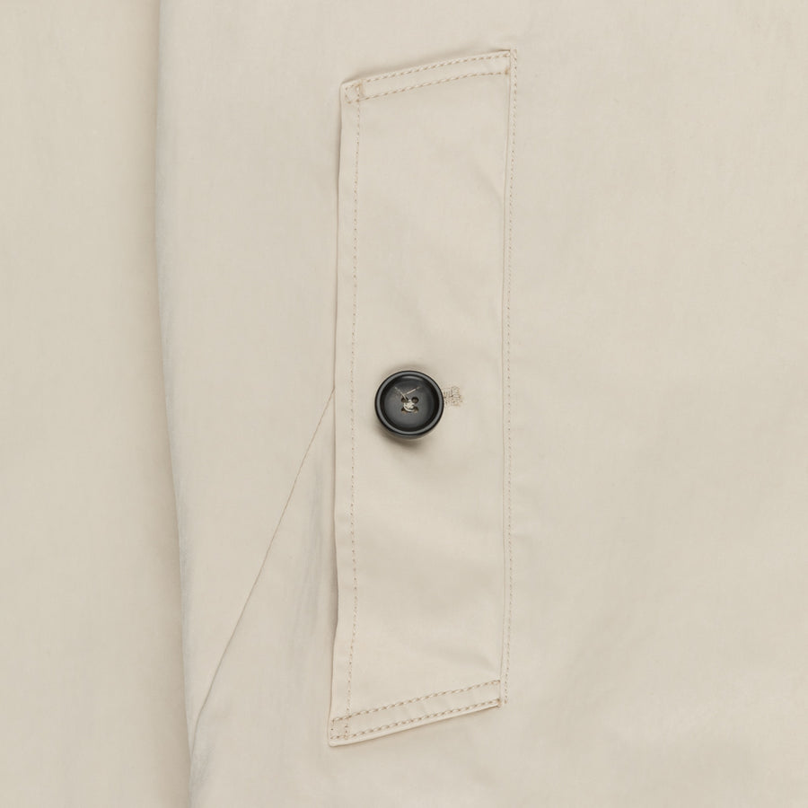 Ten C Raincoat Bianco Garza