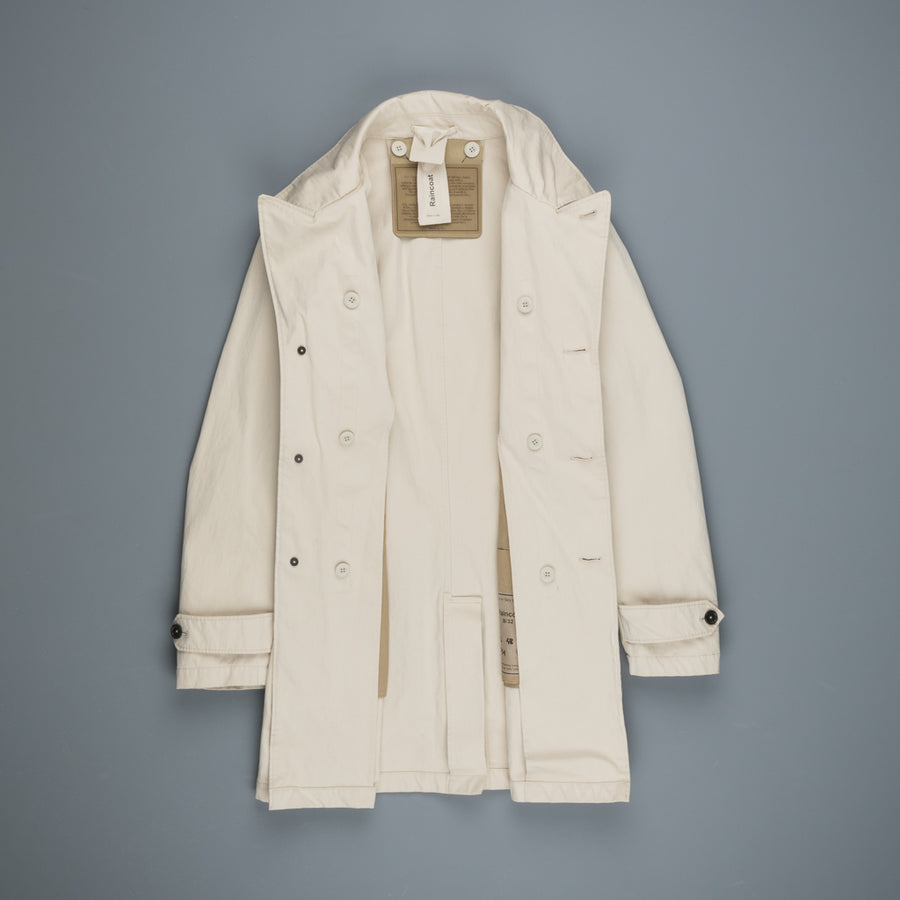 Ten C Raincoat Bianco Garza