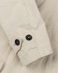 Ten C Raincoat Bianco Garza