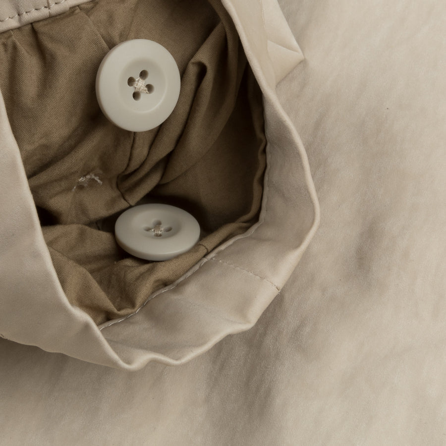 Ten C Raincoat Bianco Garza