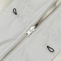Ten C Hooded Liner With Pockets Grigio Ghiacciaio