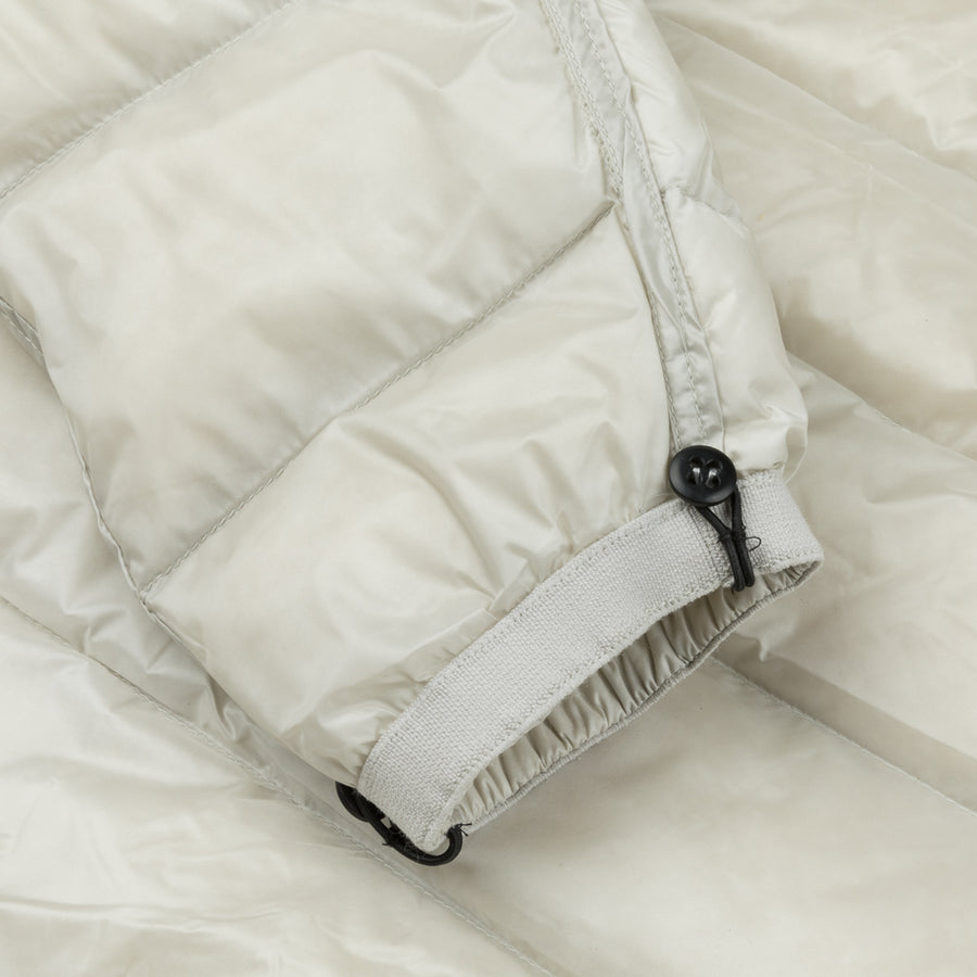 Ten C Hooded Liner With Pockets Grigio Ghiacciaio