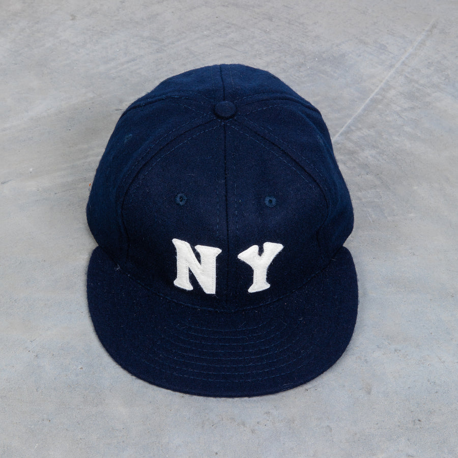 Ebbets New York Black Yankees 1936 Vintage Ballcap Navy