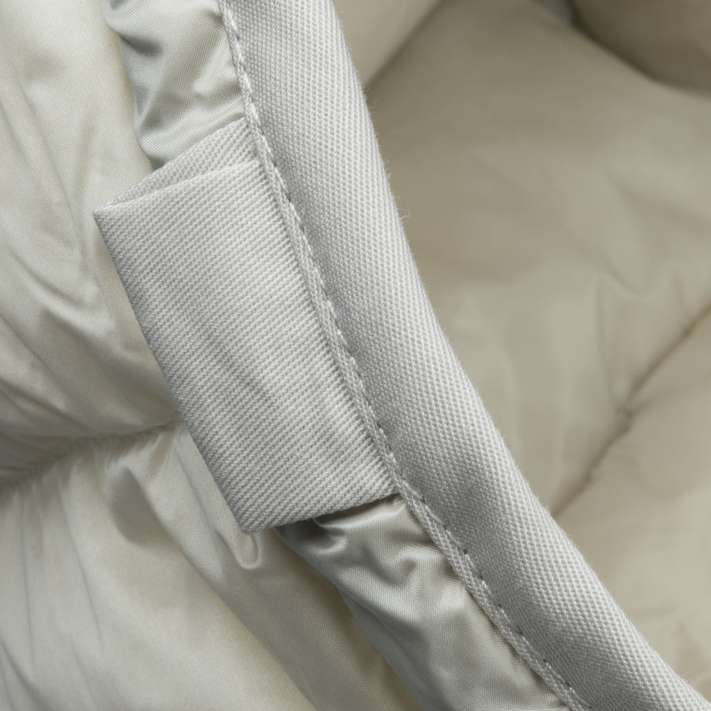 Ten C Hooded Liner With Pockets Grigio Ghiacciaio