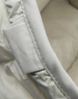 Ten C Hooded Liner With Pockets Grigio Ghiacciaio