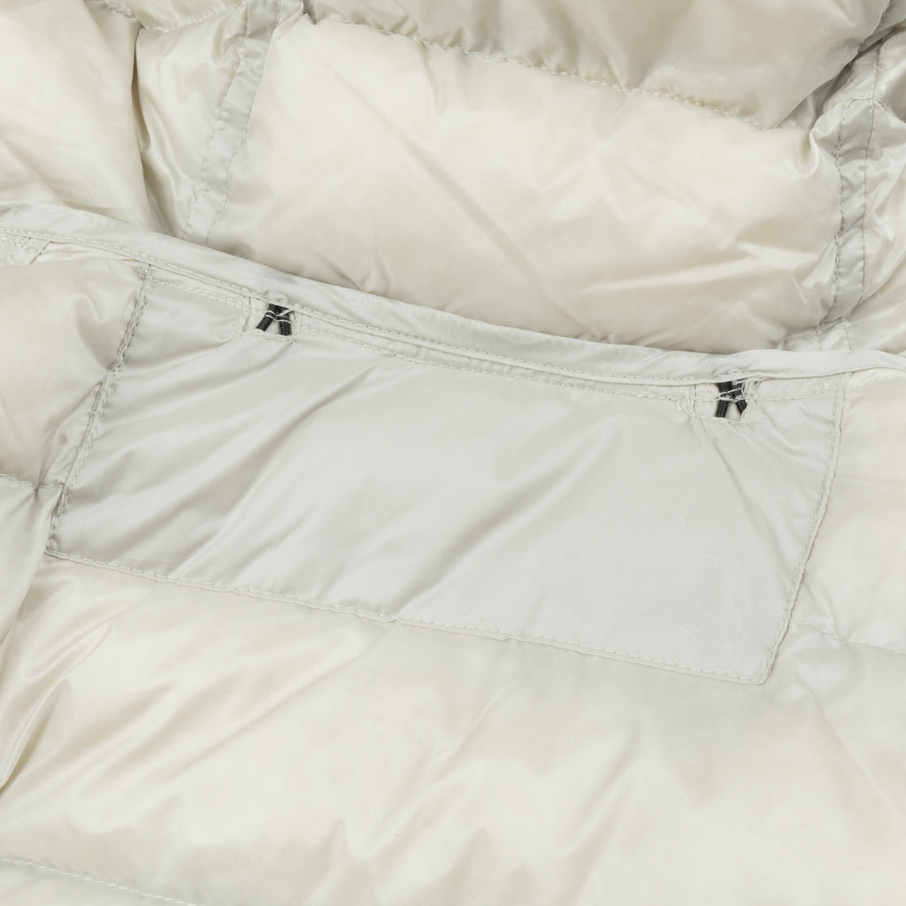 Ten C Hooded Liner With Pockets Grigio Ghiacciaio