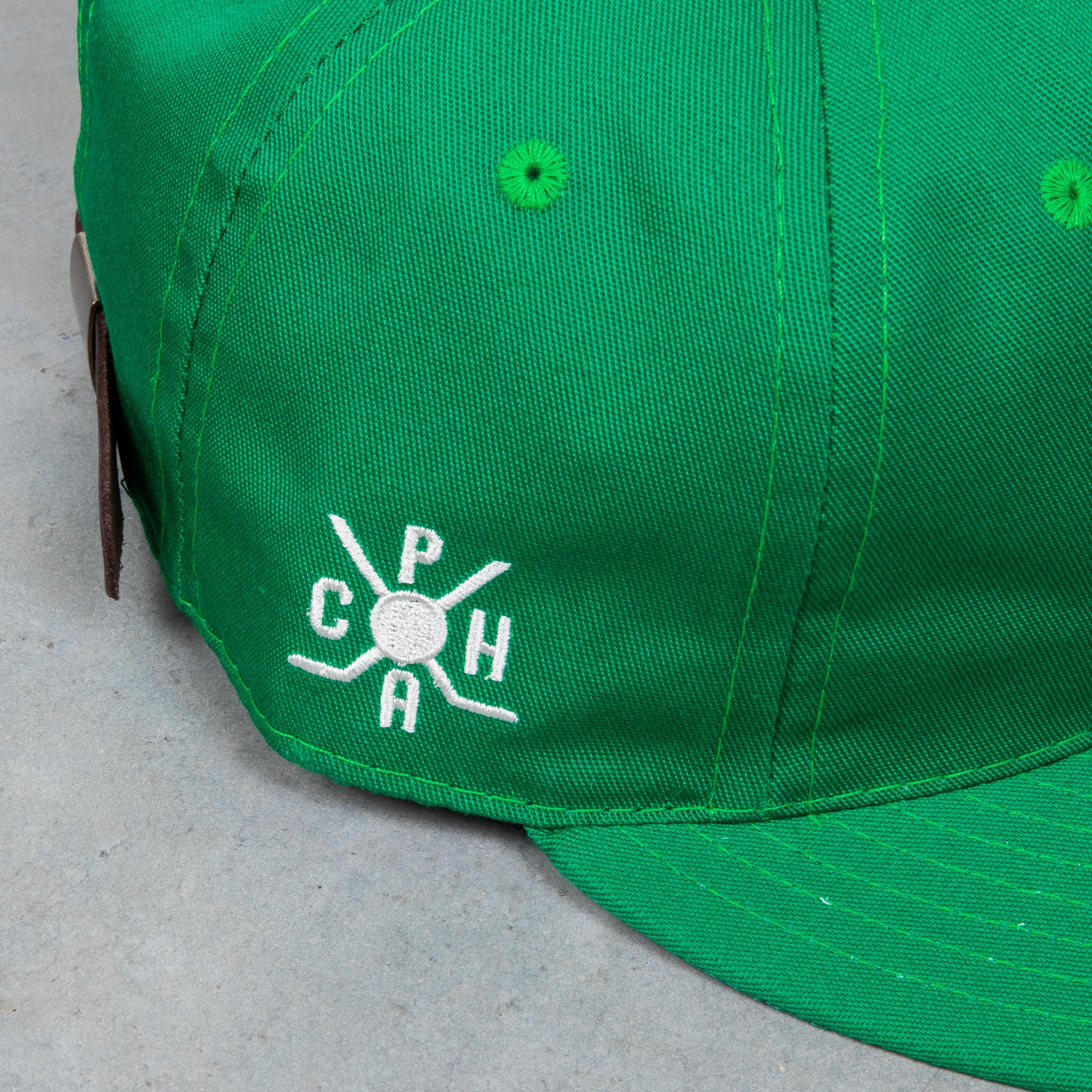 Ebbets Buffalo Seattle Metropolitans 1917 Vintage Ballcap Green