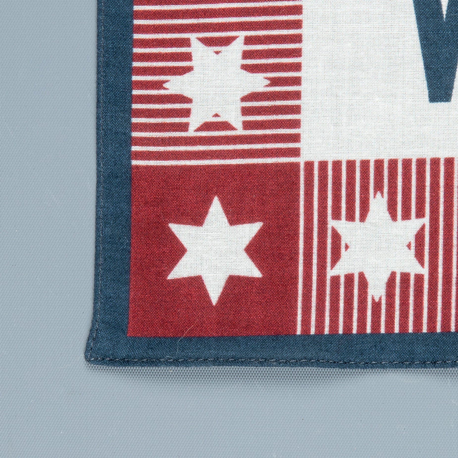 RRL Harris Bandana red cream blue