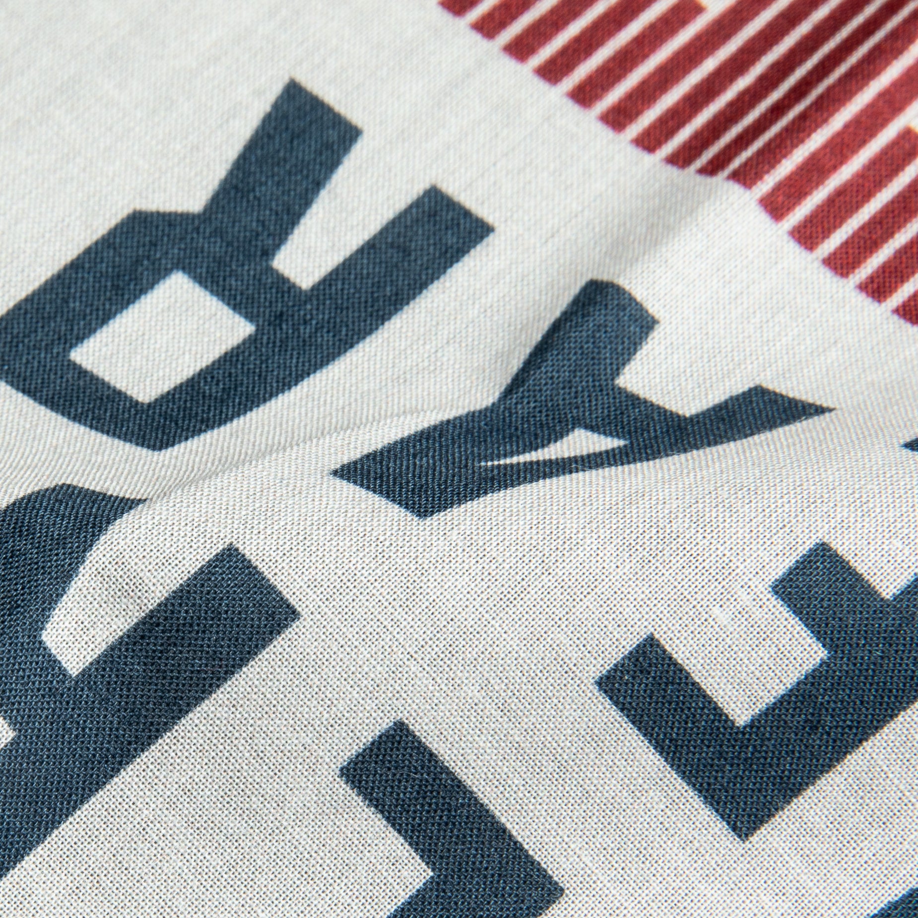 RRL Harris Bandana red cream blue