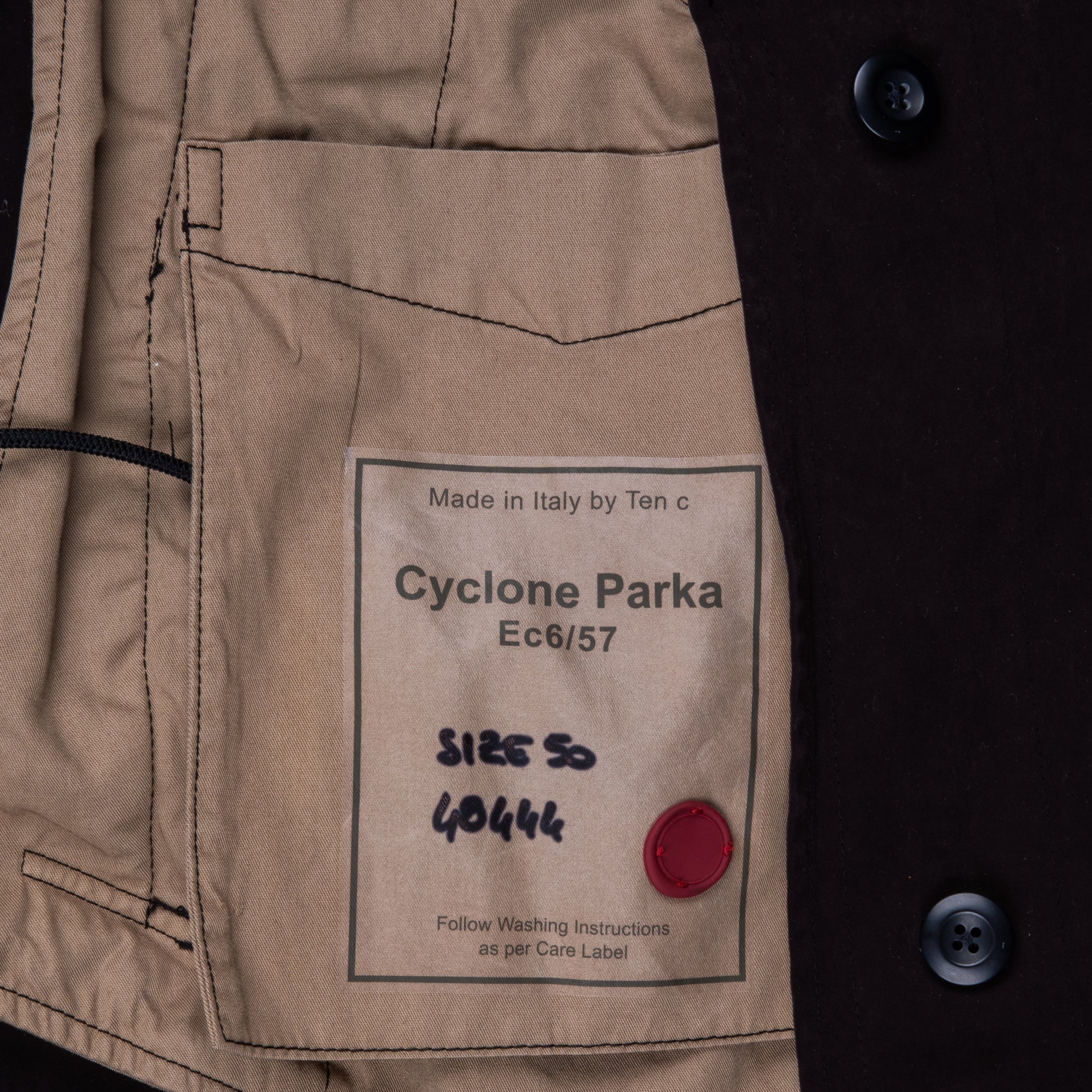 Ten C OJJ Cyclone Parka Black
