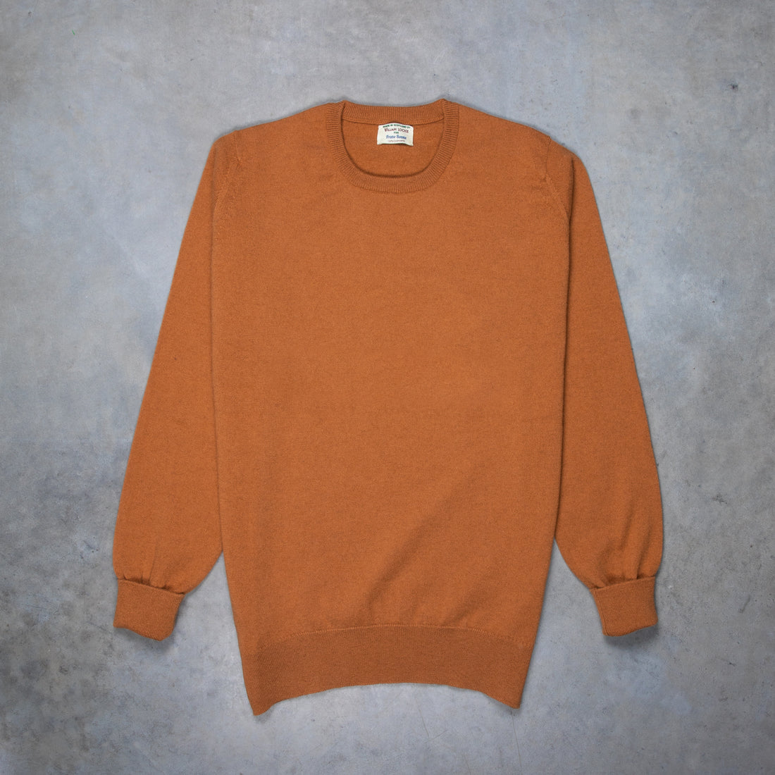 William Lockie Oxton cashmere Crew neck Toffee