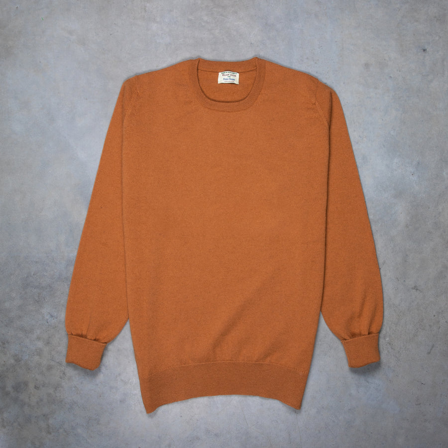 William Lockie Oxton cashmere Crew neck Toffee