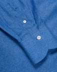 Finamore Napoli Collo Eduardo Carlo Riva Cotton Linen Chambray Shirt