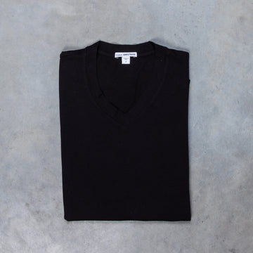 James Perse V neck tee Black