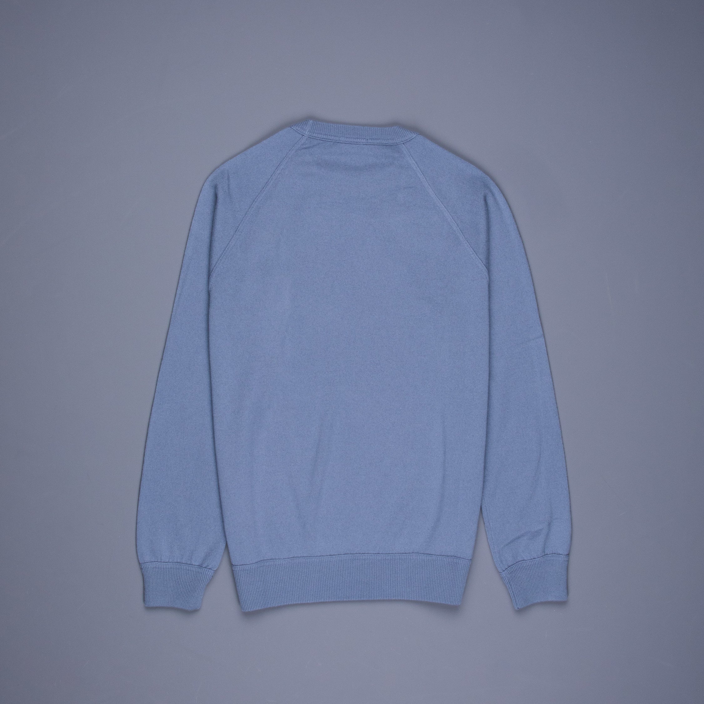 Drumohr Cashmere Felpa Grigio Blu