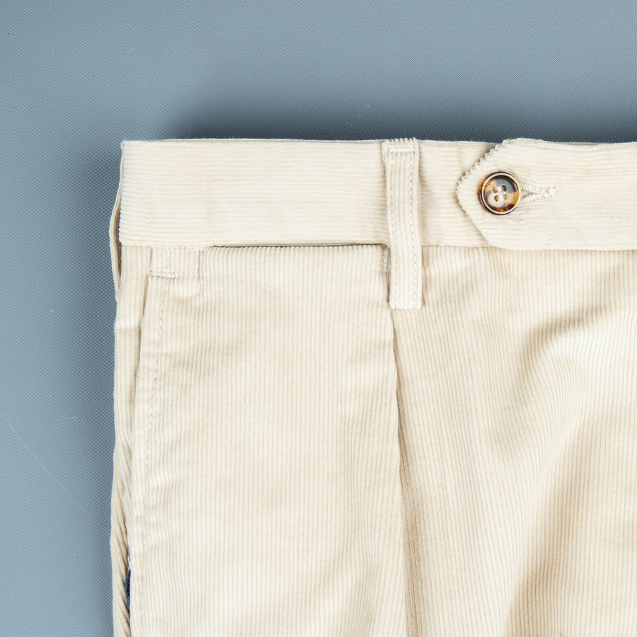 Rota High Rise Regular Fit Summer Corduroy Fawn Beige
