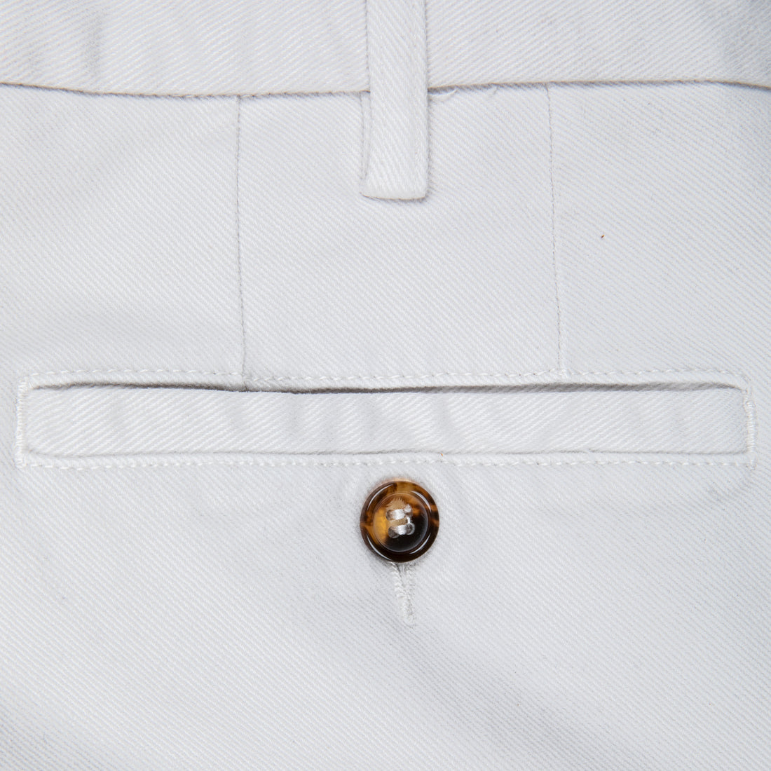 back pocket and button detail