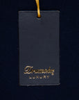 Drumohr Luxury 30G Cashmere Crew Neck Blu Notte