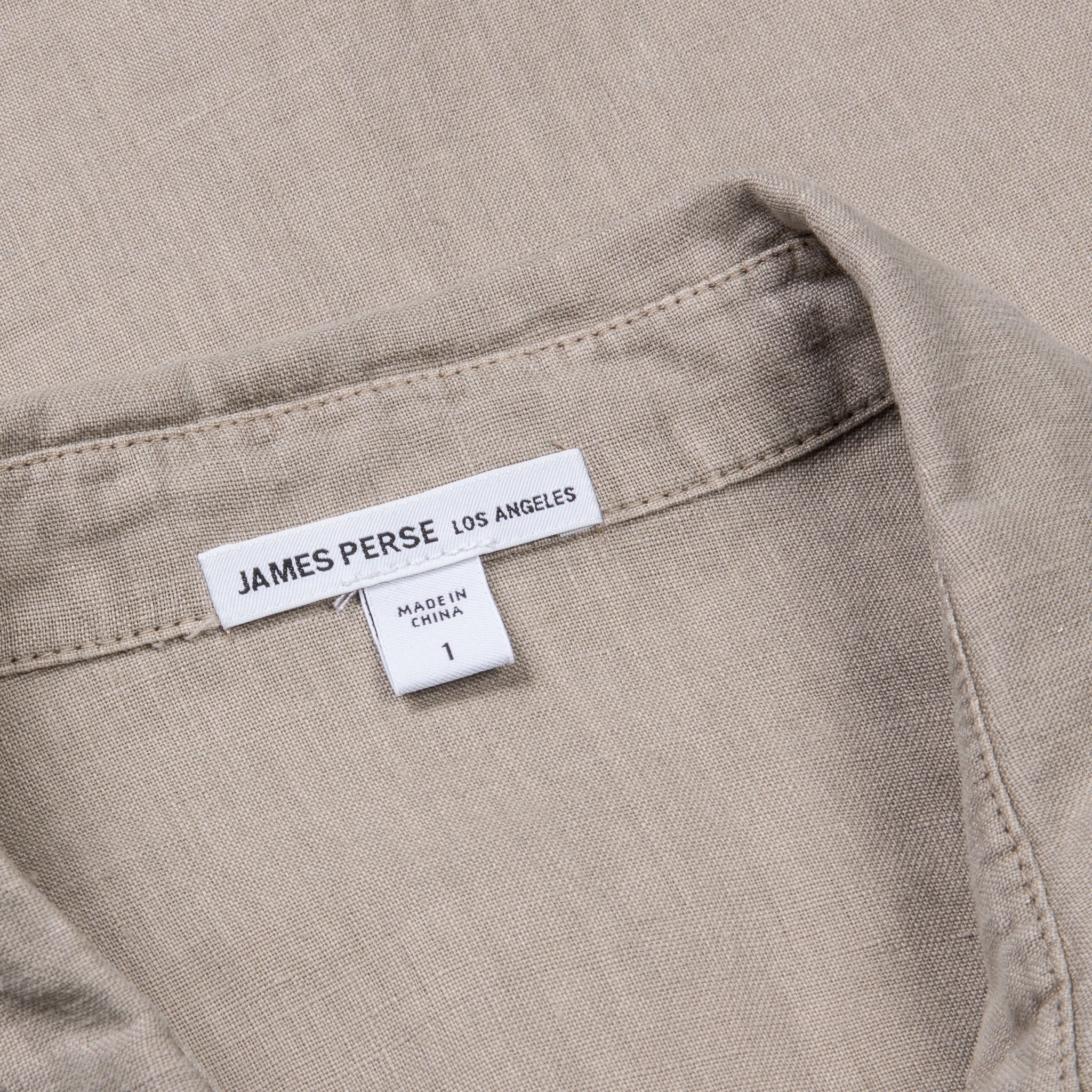 James Perse Classic Linen shirt Silk – Frans Boone Store