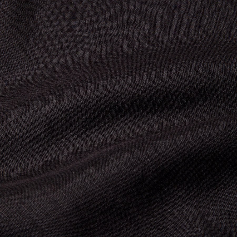 James Perse Classic Linen shirt Black