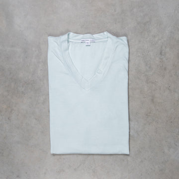 James Perse V-neck tee Ocean Spray