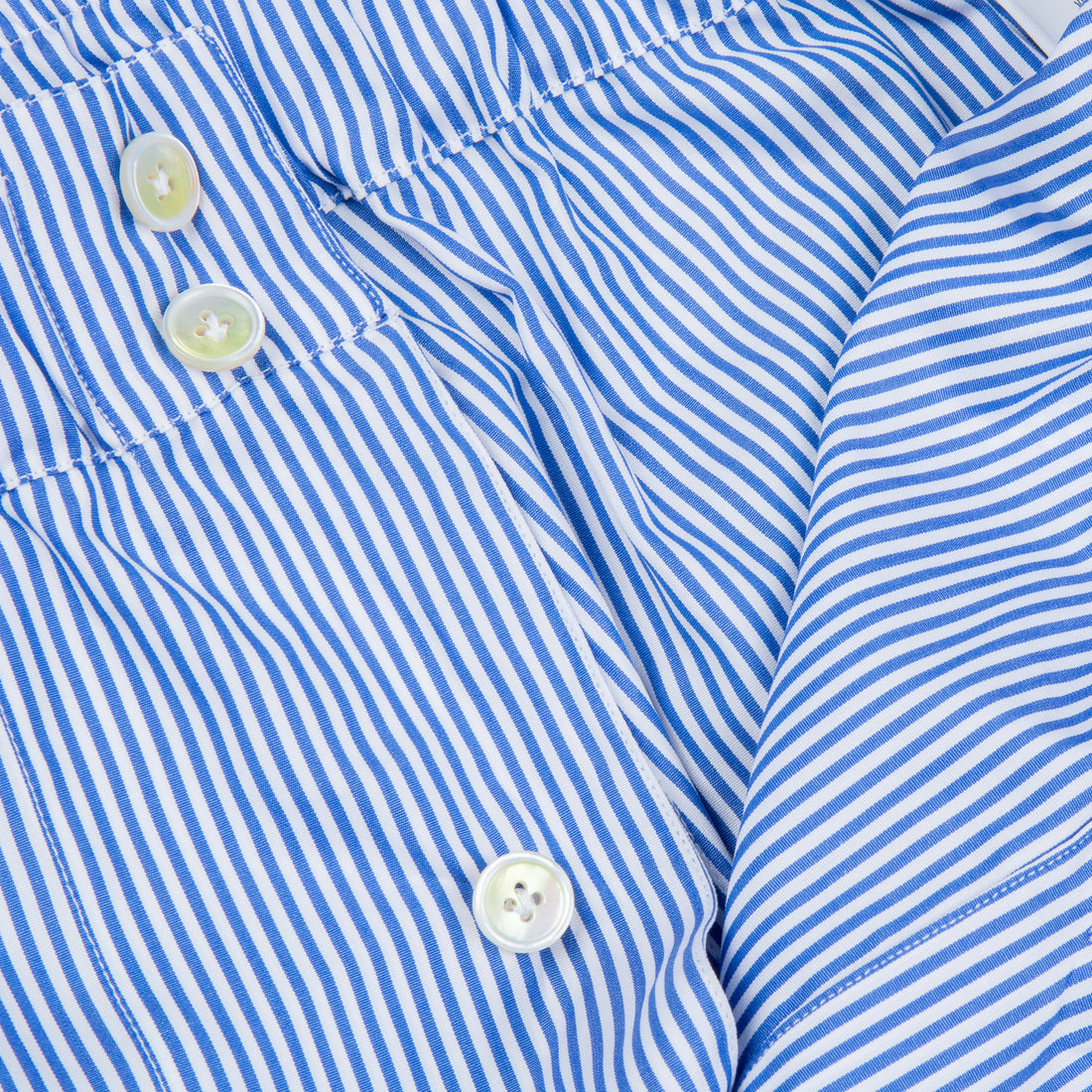 Finamore Boxer Alumo poplin Blue Navy Stripe