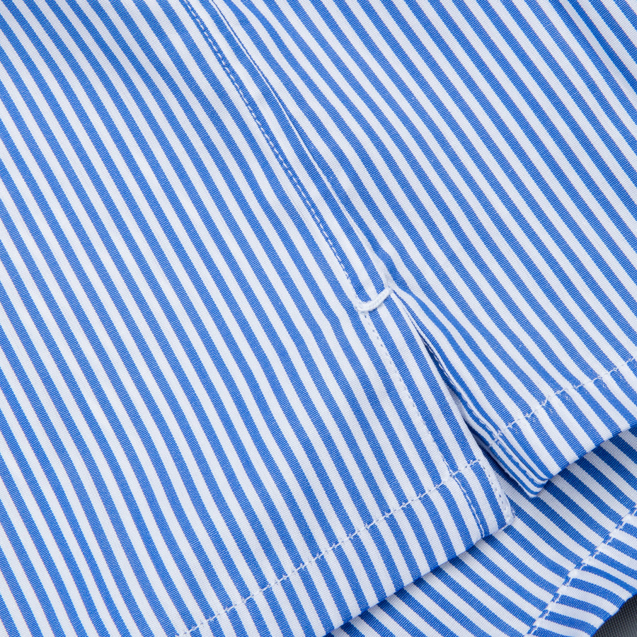 Finamore Boxer Alumo poplin Blue Navy Stripe