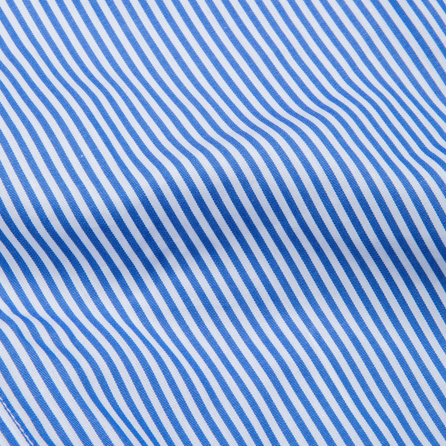 Finamore Boxer Alumo poplin Blue Navy Stripe