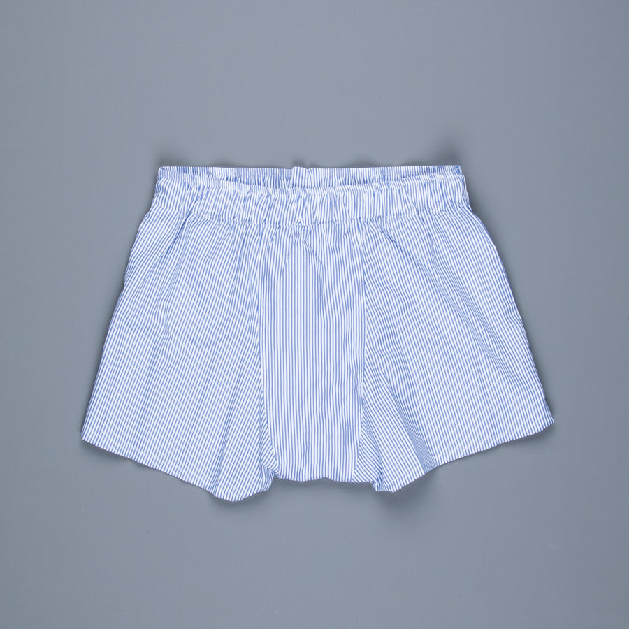 Finamore Boxer Alumo poplin Blue Navy Stripe