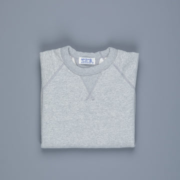 Velva Sheen 10oz Raglan "WV" Sweat H Grey