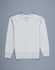 Velva Sheen 10oz Raglan "WV" Sweat H Grey