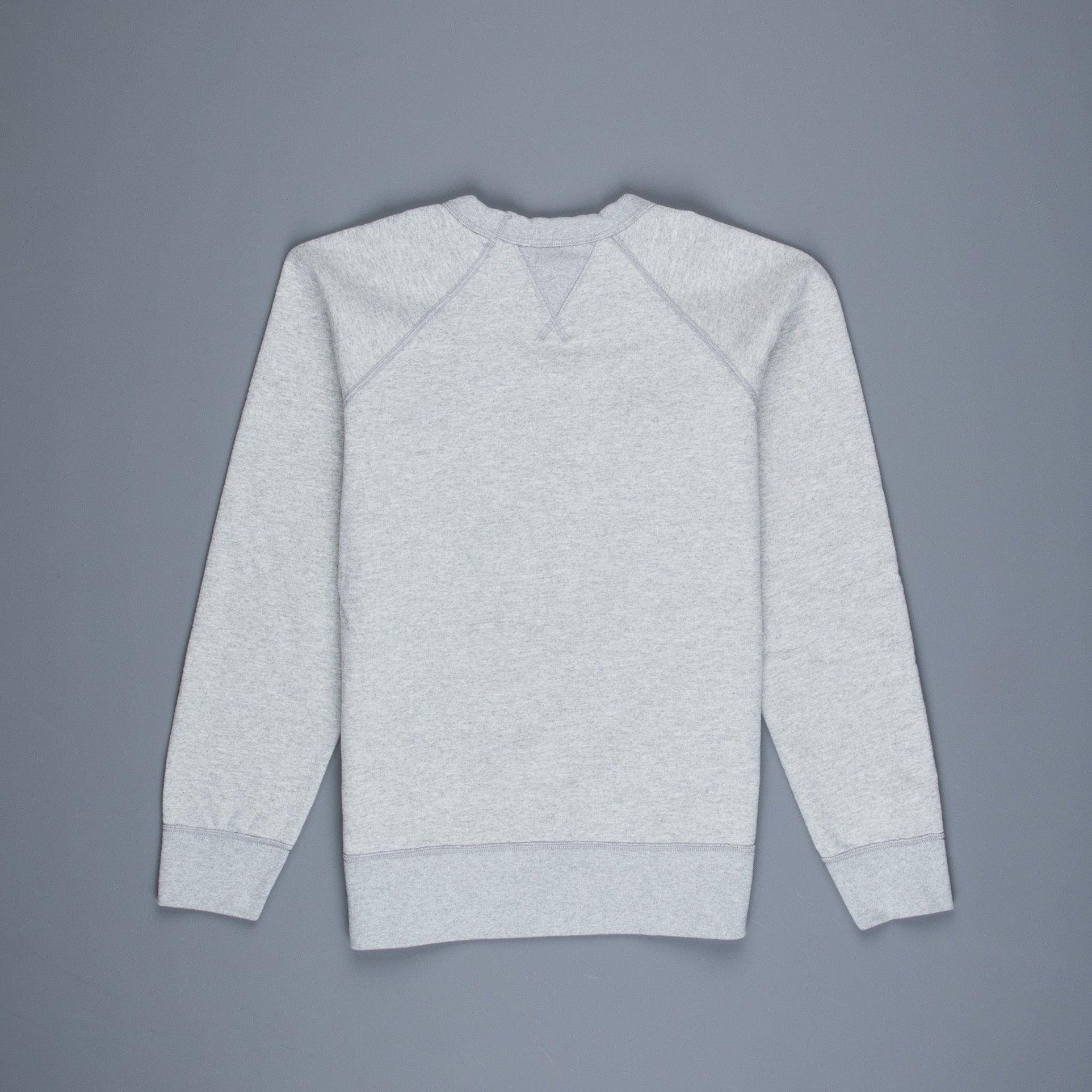 Velva Sheen 10oz Raglan &quot;WV&quot; Sweat H Grey