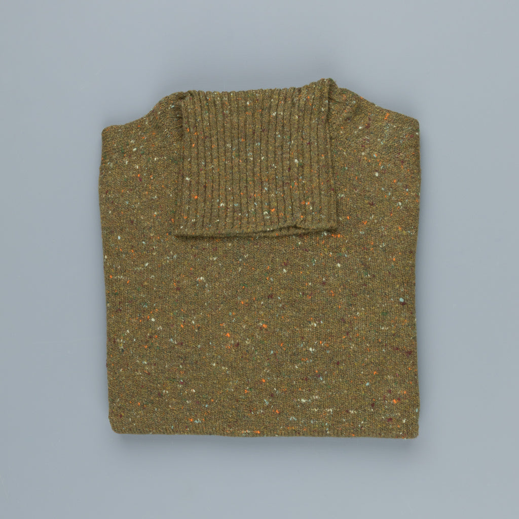 Drumohr Sherwood Turtle Neck Donegal Oliva