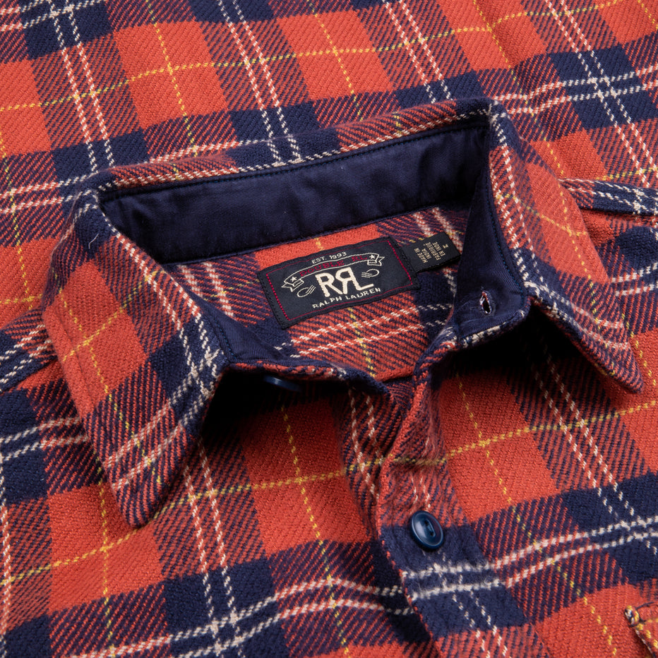RRL Matlock Shirt Red Blue Plaid – Frans Boone Store